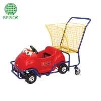 Steel and Plastic Children Shopping Cart Toy