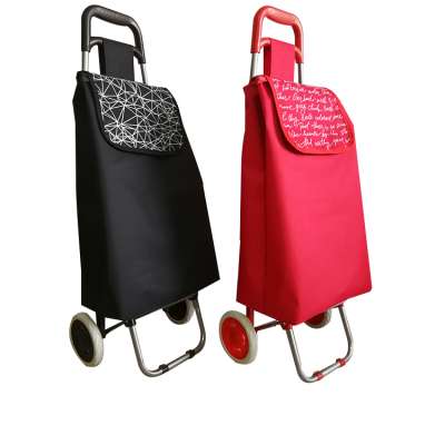 hot popular personal shopping cart with colorful bag